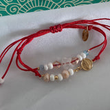 Pulsera Hilo Rojo  Virgen