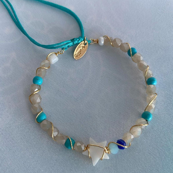 Pulsera Turquesa Estrella