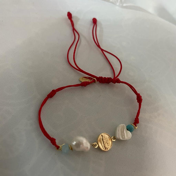 Pulsera Virgen de Guadalupe Amor