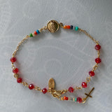 Pulsera Romántica Virgen Camándula